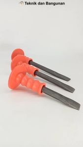 Pahat Beton Topi Betel Topi Pahat Batu Papak Flat Chisel 8" 10" 12"