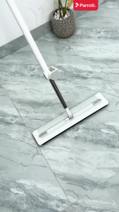 Cây Lau Nhà Tự Vắt Thông Minh Parroti Bàn Lau Nhôm 50cm Xoay 360 Độ Có Gạt Nước Trợ Lực Cây Lau Nhà Công Nghiệp 2 Miếng Lau Microfiber Dày Dặn Mẫu Mới 2026 - AL50