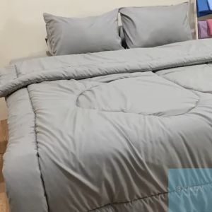 Bedcover Only/ Bedcover Saja Sandy Collection Polos Ukuran Single 160x230cm