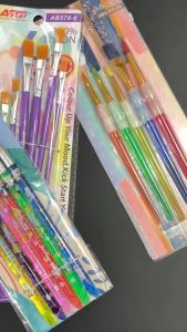 FABER CASTELL Brush Set with Soft Touch Grip/Watercolour Paint Brushes/Set Berus Warna/Berus lukisan/画笔