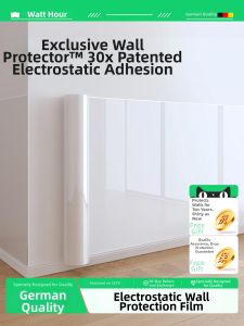 Watthour | Static Self-Adhesive Wall Protection Film Dust-proof Waterproof Peelable Matte