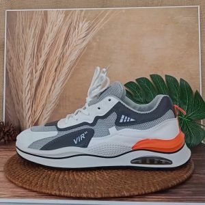 FREE BOX Sepatu Sneakers Pria Dewasa Variasi V I R Keren Model Terbaru IMPORT BISA COD