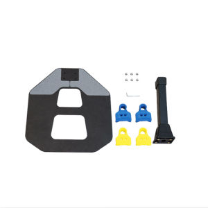 Indoor Outdoor Bike Parking Rack Adjustable Floor Display Stand Pedal Type Bicycle Support Holder MTB Road Bike Cycling Storage