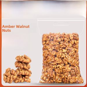 New 2024 Stock Honey Flavored Walnut Kernels 500g Snacks for Pregnant Women Tangpin Brand Zhejiang Hangzhou Origin in Jar Packaging