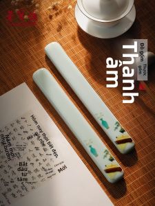 RONGBAOZHAI | Clear Tone Solid Ceramics Paperweight