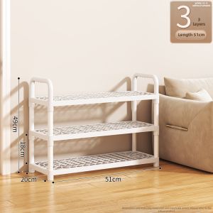 ZHUANJIAO | Multi-functional Movable Shoe Rack Multi-layer