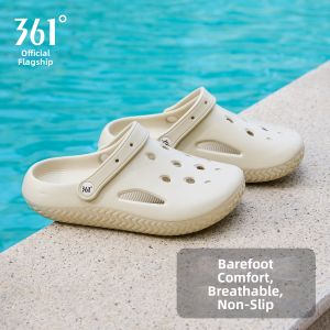 361° | Soft Thick Bottom Anti-Slip Breathable Womens Half Clog