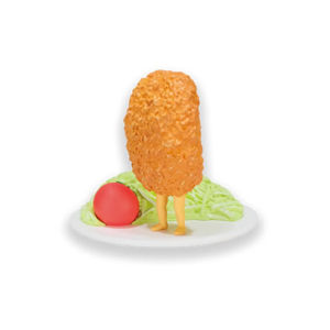 HULUXIONGDI | Creative Shrimp Tempura Display Stand Capsule Toy