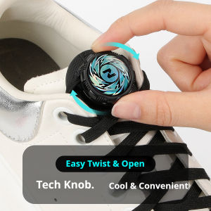 Flat Automatic Shoelaces Without ties casual shoes Swivel Buckle Laces Sneakers No Tie Shoe laces Shoe accessories
