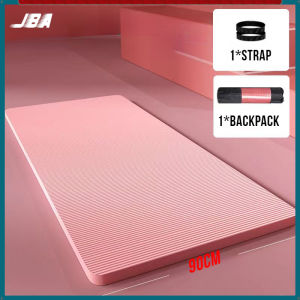 JBA Yoga Mat Thick 20MM Extra Large 90CM Length Soft NBR Skin-friendly With Carry Bag Soundproof Waterproof Workout Mat 瑜伽垫女