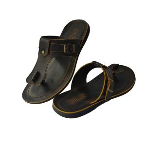 Sandal pria kulit fuul model japit kualitas premium