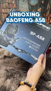 *COD* Baofeng BF-A58 Long Distance Walkie Talkie Dual Band UHF VHF IP67 Waterproof Two Way Radio Large Battery