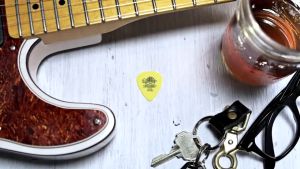 10pcs Dunlop Guitar Picks TORTEX Material Non-Slip Scrub Picks Accessories 0.5mm Thickness Picks Acoustic Guitar