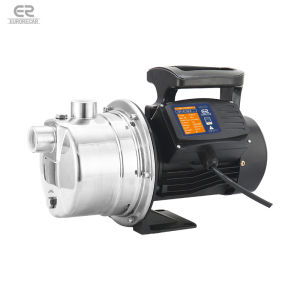 220V Heavy Duty Jet Pump Stainless Head Water Pump 1.0HP High Lift Self Priming Booster Pump Shallow Well Water Pump