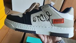 NH รองเท้าผ้าใบหุ้มข้อต่ำของผู้ชาย รองเท้านักเรียนผูกเชือกหัวมนลำลอง แบน กันลื่น น้ำหนักเบา ระบายอากาศ