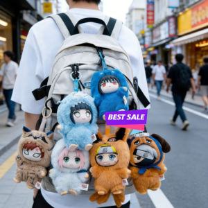 Bandai | In Stock New Naruto Blind Box Boat Party Series Handmade Plush Doll Toys Decorations Toy Series KeyChain