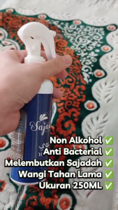 Parfum Sajadah Dobha ALHAMBRA 250ML Anti Bakteri Non Alkohol Pengharum Serbaguna Karpet Gorden Sofa Mukena Permadani Linen Sprei