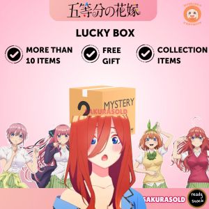 Quintessential Quintuplets Anime Gift Box Five Equal Brides Gift Box Anime Box Ichika Nino Miku Yotsuba Itsuki Nakano Keychain