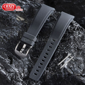 Dây Đeo Đồng Hồ Cao Su FKM Tháo Lắp Nhanh Đa Năng 20mm/21mm/22mm Vòng Đeo Tay Thể Thao Dành Cho Doanh Nhân Tương Thích Với Casio Omega Seiko - Nâu Đỏ