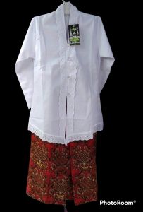 Stelan kabaya anak sekolah TK/SD/seragam baju kebaya anak