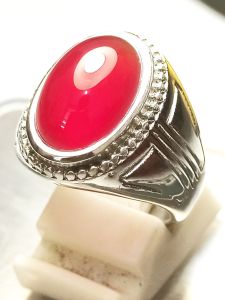 Cincin Red baron Natural MD Dimensi 18x13x7mm
