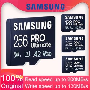 Samsung Micro SD Pro Ultimate A2 U3 V30 Card 128GB 256GB 512GB UHS-I MicroDxC Card 200Mb/s High Speed TF Flash Card