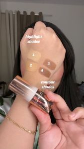 O.TWO.O Contour Stick Bronzer Pen 4 Colors Longwear Waterproof Formula Brightening Soft Smooth Naturally Easy to Sculpt Face Makeup