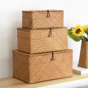 Bamboo Woven Storage Box