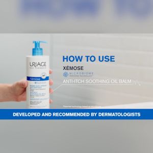 Uriage Xemose Anti-Itch Oil Balm 200ml Soothes Itchy Skin for Sensitive and Very Dry Skin