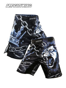 Quick Dry MMA Training Shorts Men Women Fitness Boxing Sportswear Breathable Ultra Light Moisture Wicking Knitted Fabric