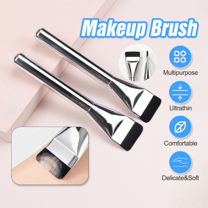 Ultra Thin Foundation Brush Flat Head Brush Face Contour Brush Mask Foundation BB Cream Mixed Blender Professional Makeup Brush Cosmetics Tools
