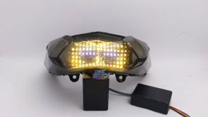 Mengenal Stoplamp Running Simatrix Pro Vario Led Old Lampu RGB Motor Animasi Text Rem Sein Hazard One Custom