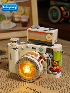 LALAPLAY | Retro Camera Model Building Blocks Toy