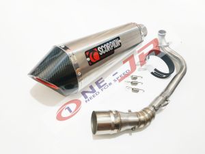 Knalpot Racing Scorpion Nmax old new Aerox 155 Mio Lexi Fazio Xride Vario 125 150 Beat Scoopy Pcx Lokal Genio