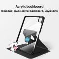 JIANBAIJIN | Rotating Protective Case Magnetic Acrylic Shell For Huawei Tablets With Pen Slot. 