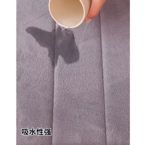 AI Home พรมเช็ดเท้า ผ้าเช็ดเท้า 60x40 CM เมมโมรี่โฟม ดูดซับน้ำได้ดี พรมกันลื่น หนา 1.5-1.6 ซม