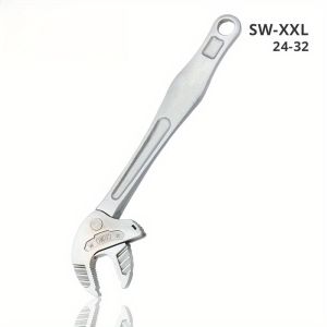 Heavy-Duty Industrial Crab Claw Wrench Self-Adjusting Ratchet Wide Jaw for Automotive Piping Manufacturing