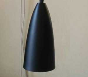 kap lampu gantung minimalis industrial ukuran lebar 18 cm tinggi 20 cm