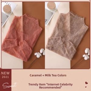 ZISU | Lace Fashionable Womens Innerwear Long Sleeve High Neck