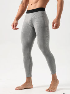 GYM BULL | Mens Warm Insulated Elastic Sweatpants Tights