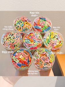 NING ZHOU | Dopamine Color Mini Hair Clips for Children