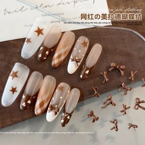 30 Chiếc Phụ Kiện Trang Trí Móng Tay Hình Nơ Hoạt Hình Bằng Nhựa Acrylic Kiểu Dáng Thời Trang Dùng Cho Làm Móng Tự Làm Trang Trí Mùa Thu Đông