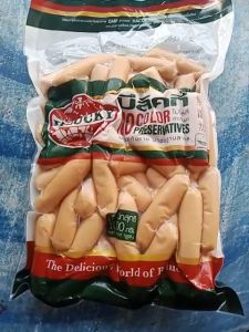 💥บีลัคกี้ไส้กรอกเวียนนา ซอสเซจ 💥บีลัคกี้ไส้กรอกแสนอร่อย ไม่ใส่สีไม่มีสารกันบูด อร่อยเกินคาด มาตนฐานสากล ขนาด 1000กรัม