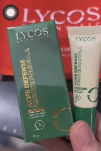 [Mụn Ẩn Mụn Cám Mụn Đầu đen] Combo mụn Lycos: Peel da + Chấm Mụn 4h - Sạch mụn sáng damờ thâm mụn