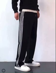 กางเกงขายาวผู้ชายผ้ายืด 5XL หมอนล้างเนื้อผ้ายืดหยุ่นใส่สบายทรงสไตส์เกาหลี