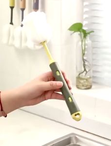 Cọ Rửa Ly Cọ Rửa Bình Sữa Đa Năng Cọ Bọt Biển Mút Xốp Có Thể Kéo Dài