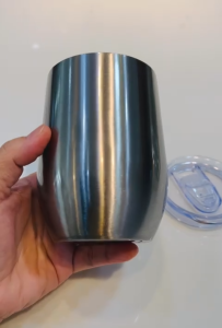 [Màu Inox] Cốc giữ nhiệt inox 304 cao cấp 360ml (có nắp)