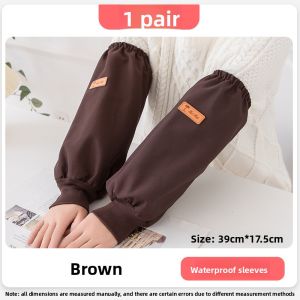 SVORIAHI | Waterproof Sleeve Covers Long Kitchen Work Womens Style Anti-Oil Dirt Resistant Universal Size For Household Cleaning