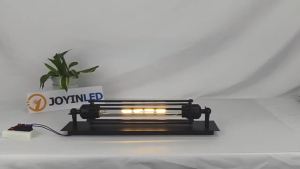 Đèn Tường Treo Trong Nhà JOYINLED Kiểu Cổ Điển Màu Đen Với Bóng Đèn Edison Sợi Sắt Dùng Trang Trí Nhà Cửa Phong Cách Hiện Đại Kiểu Nhà Kho Công Nghiệp.