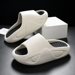 Mens Summer Outdoor Sports Thick Bottom Anti-Slip Beach Sandals Trendy Casual Slippers Comfortable Wear EVA Material